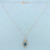 Levian Crazy Collection Deep Sea Blue Topaz and Diamond Necklace in 14k Rose Gold