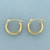Huggie Hoop Earrings in 14k Yellow Gold