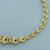 Italian Graduated Swirl Link Bracelet in 14k Yellow Gold