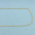 26 Inch Italian Snake Link Chain Necklace in 14k Yellow Gold