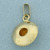 Sombrero Hat Pendant or Charm in 14k Yellow Gold