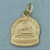 Cardinals Busch Stadium Charm in 10k Yellow Gold