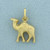 Camel Charm in 14k Yellow Gold