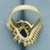 AAA Tanzanite and Diamond Ring in 14k Yellow Gold