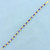AAA Tanzanite Flower Design Line Bracelet in 14K Yellow Gold
