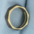 David Yurman Mens Torqued Faceted Band Ring in 18K Yellow Gold
