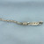 Vintage Effy Garnet Pendant on Chain in Sterling Silver