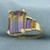 Ametrine, Amethyst, and Citrine Ring in 10K Yellow Gold
