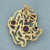 Star Ruby Pendant in 14k Yellow Gold
