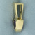 Amethyst and Diamond Pendant in 14K Yellow Gold