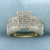 Diamond Pave Ring in 10K Yellow Gold