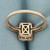 Chocolate and White Diamond Halo Ring in 10K Rose Gold