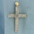 Diamond Cross Pendant in 10K Yellow Gold