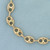 Puffy Anchor Mariner Link Bracelet in 14k Yellow Gold
