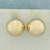 9MM Ball Bead Stud Earrings in 10K Yellow Gold