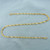 16 Inch Twisting Curb Link Chain Necklace In 21K Yellow Gold