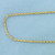 30 Inch Rope Link Chain Necklace in 14K Yellow Gold
