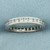 Diamond Eternity Band Ring in Platinum