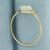 Freshwater Baroque Pearl Ring in 18K Yellow Gold