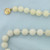 Gump's 10mm White Jade Necklace in 14K Yellow Gold