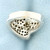 Vintage Natural Sapphire and Diamond Engagement Ring in 14k White Gold