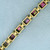 Mystic Topaz Line Tennis Bracelet in 14K Yellow Gold