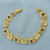 Enamel Inlay Filigree Bracelet in 21K Yellow Gold