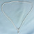 Diamond Dangle Necklasce in 14K White Gold