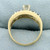 Vintage Diamond, Ruby, Sapphire, and Topaz Ring in 10K Yellow Gold
