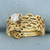 Unique Diamond Cut Out Design Engagement Ring in 18K Yellow Gold