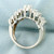 Vintage Diamond Cocktail Ring in 14K White Gold
