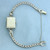 Vintage Ladies Hampden Diamond Watch in Solid 14K White Gold
