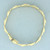 Vintage Puffy Link Bracelet in 14K Yellow Gold