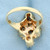 Vintage Diamond Cocktail Statement Ring in 14K Yellow Gold