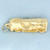 Vintage Convertible Car Pendant or Charm in 14k Yellow Gold