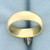 Vintage Marquise Diamond Solitaire Wide Band Engagement Ring in 14k Yellow Gold