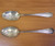 Set Of Two Watson Sterling Silver Serving Spoons