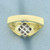 Designer Princess Diamond Ring in 18k Yellow Gold