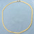 16 Inch Braided Herringbone Link Choker Necklace in 14k Yellow Gold