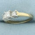Princess Diamond Three Stone Wedding or Anniversary Ring in 14k Yellow Gold