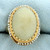 Antique Jade and Rotating Seed Pearl Ring in 14k Yellow Gold