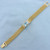 Vintage Aquamarine and Diamond Statement Bracelet in 14k Yellow and Rose Gold