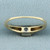 Vintage Old European Cut Diamond Solitaire Engagement Ring in 14k Yellow Gold