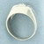 Diamond Geometric Design Ring in 14k White Gold