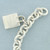 Tiffany and Co. Vintage Charm Bracelet with Taxi, Shopping Bag, Atlas Cube Charms
