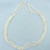 Triple Strand Baroque Pearl and Gold Bead Necklace in 14k Yellow Gold