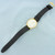 Vintage Mens Movado Diamond Dial Dress Watch in 18k Yellow Gold