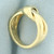 Ribbon Design Ring in 14k Yellow Gold