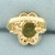 Citrine, Pink Sapphire, and Diamond Ring in 14k Yellow Gold