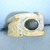 Natural Black Star Sapphire and Diamond Ring in 14k Yellow Gold